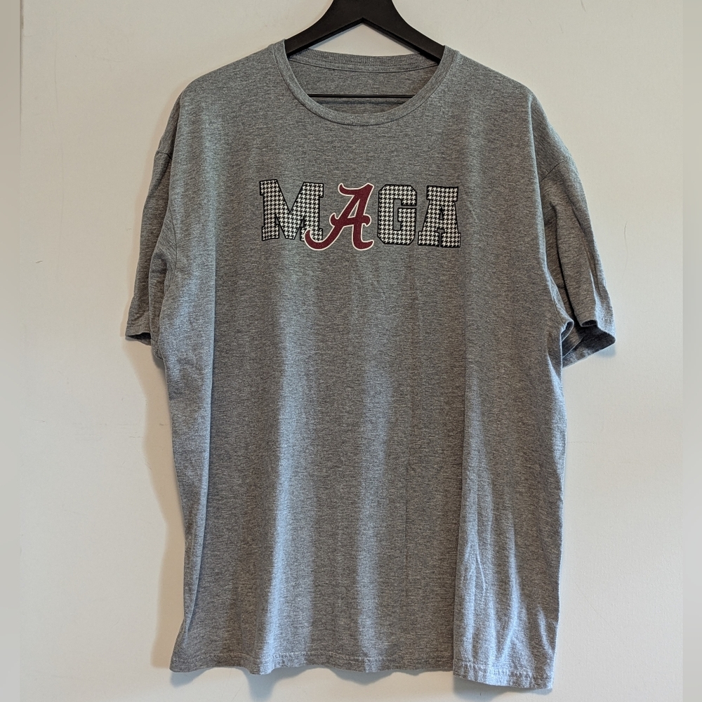Alabama Short sleeved Tee T-shirt Roll Tide Classic Crew MAGA SEC Football XXL